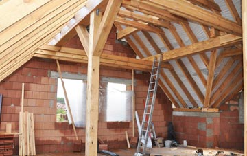 Muckley Corner attic trusses